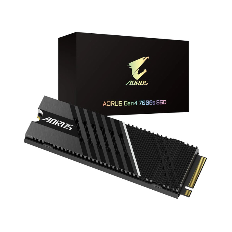 Gigabyte Aorus 2TB Gen4 7000s M.2 SSD - مساحة تخزين